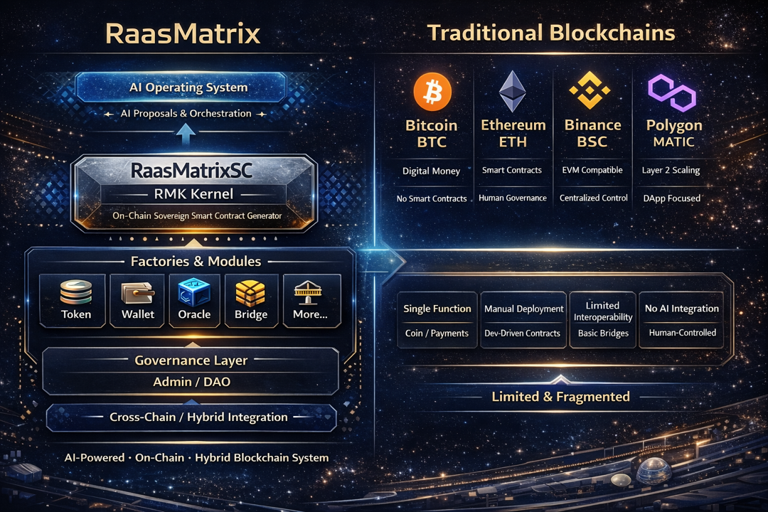 RaasMatrix Comparison Overview